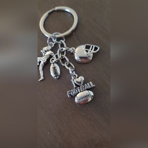 Football Keychain/Bag Charm New